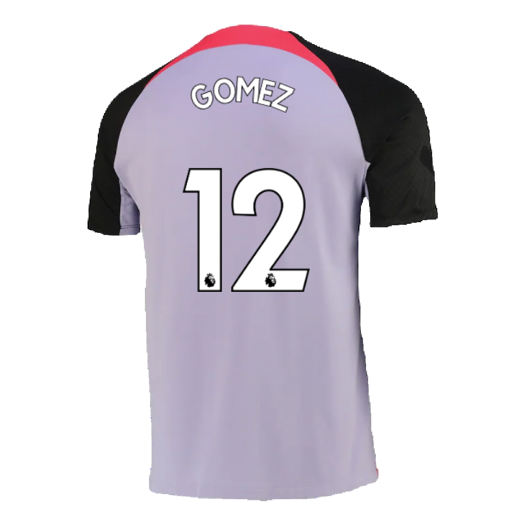 2022-2023 Liverpool Training Shirt (Purple Dawn) (GOMEZ 12)