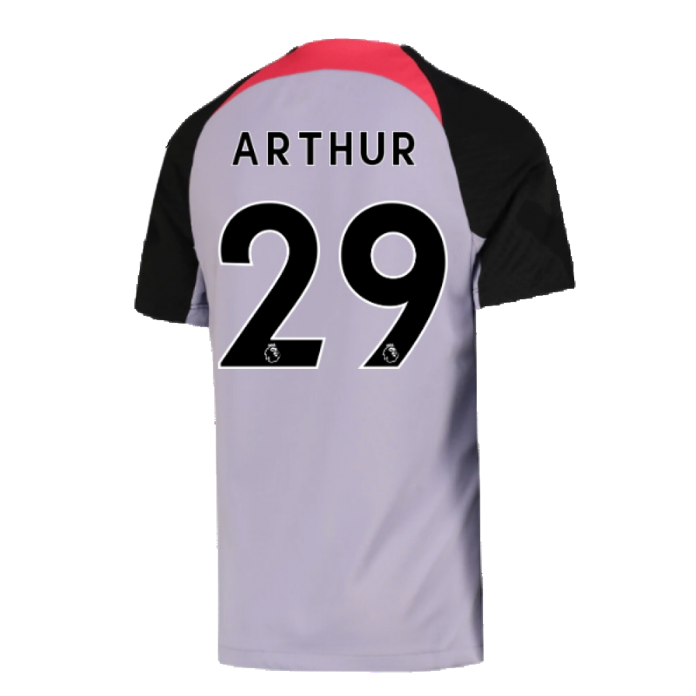 2022-2023 Liverpool Training Shirt (Purple Dawn) - Kids (ARTHUR 29)