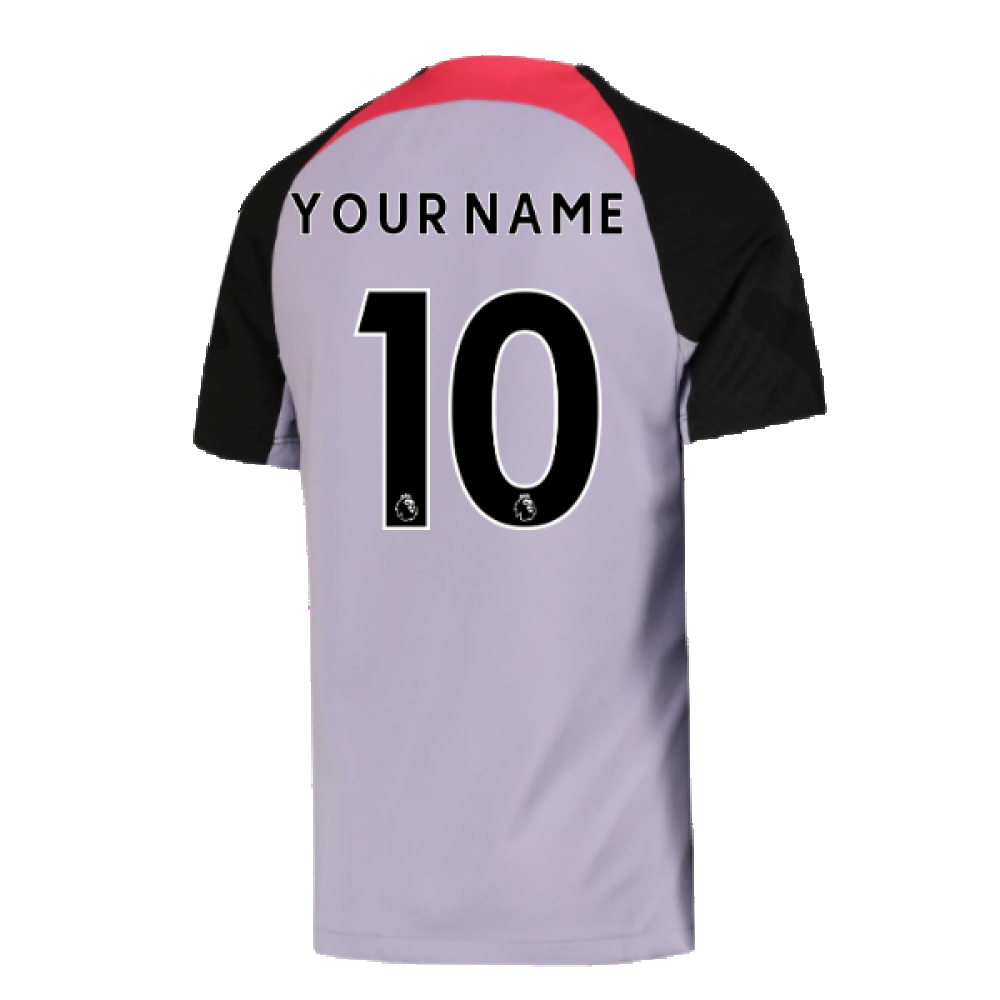 2022-2023 Liverpool Training Shirt (Purple Dawn) - Kids (Your Name)