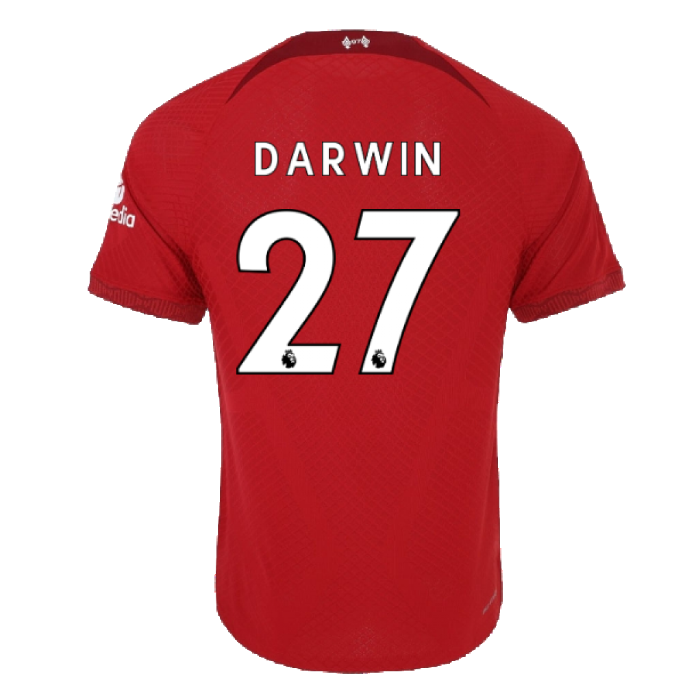 2022-2023 Liverpool Vapor Home Shirt (DARWIN 27)