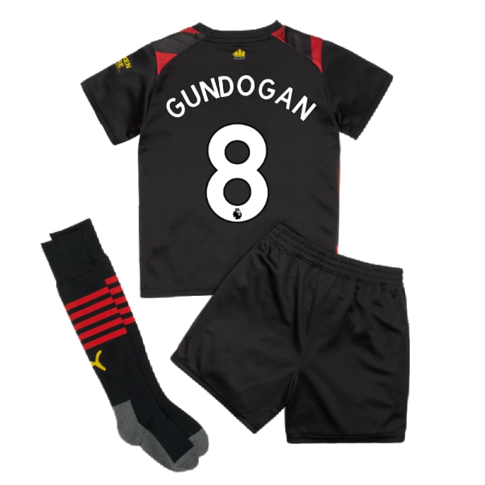 2022-2023 Man City Away Mini Kit (GUNDOGAN 8)