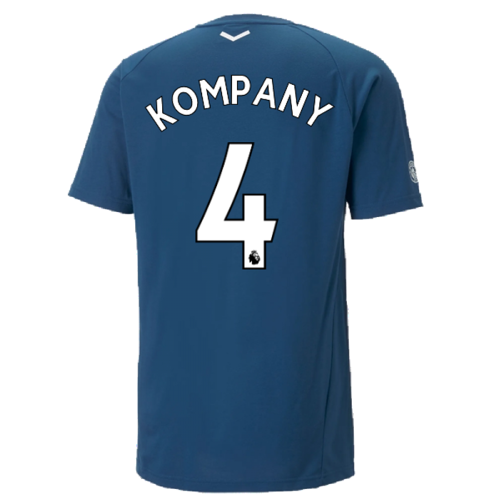 2022-2023 Man City Casuals Tee (Blue) (KOMPANY 4)