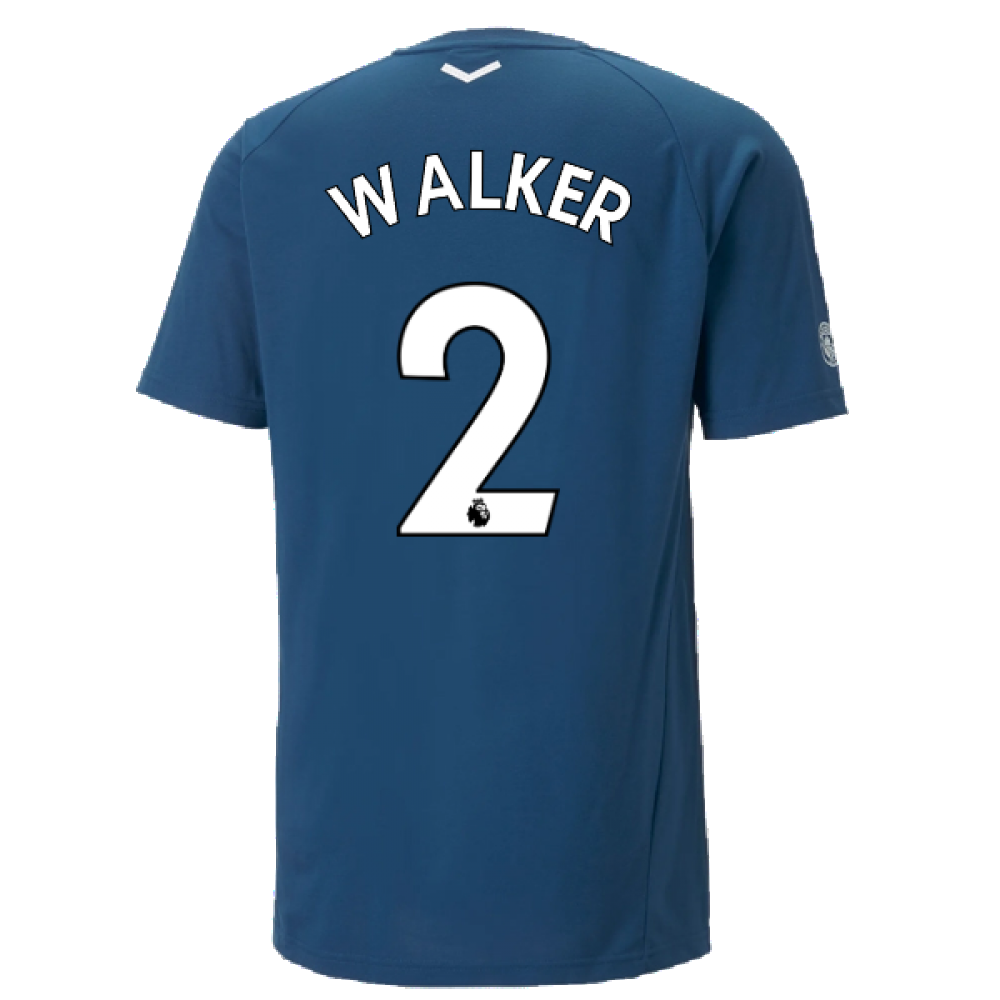 2022-2023 Man City Casuals Tee (Blue) (WALKER 2)