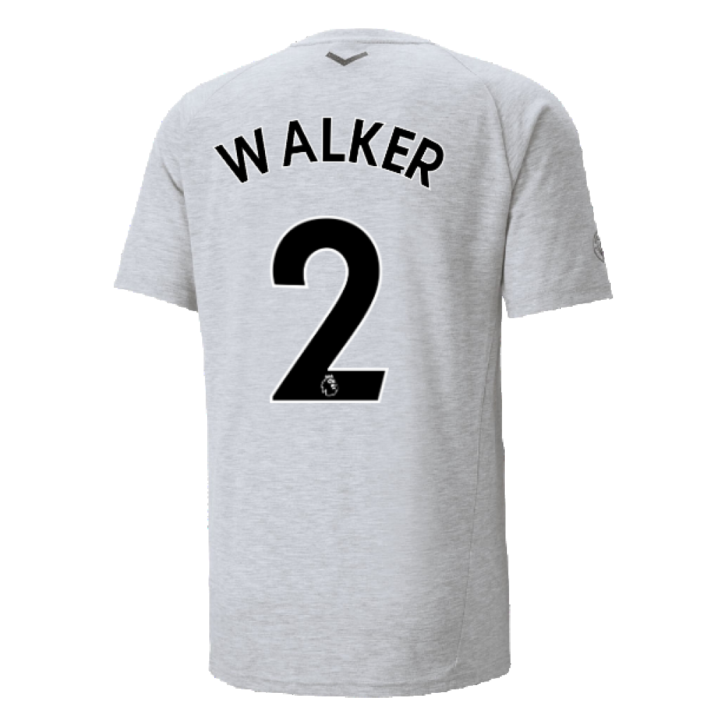 2022-2023 Man City Casuals Tee (Light Grey) (WALKER 2)