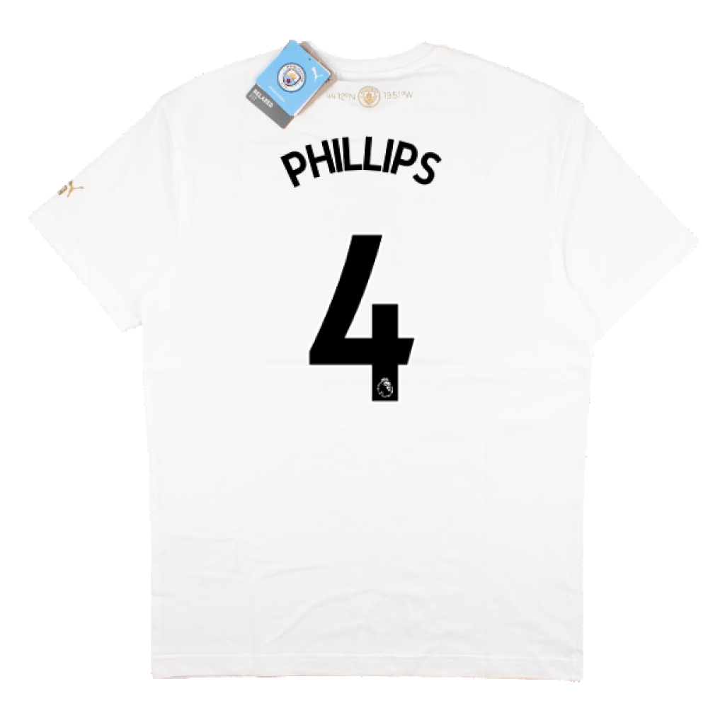 2022-2023 Man City Chinese New Year Tee (White) (Phillips 4)