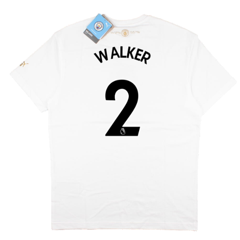 2022-2023 Man City Chinese New Year Tee (White) (Walker 2)