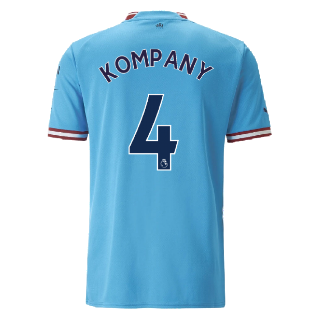 2022-2023 Man City Home Shirt (KOMPANY 4)