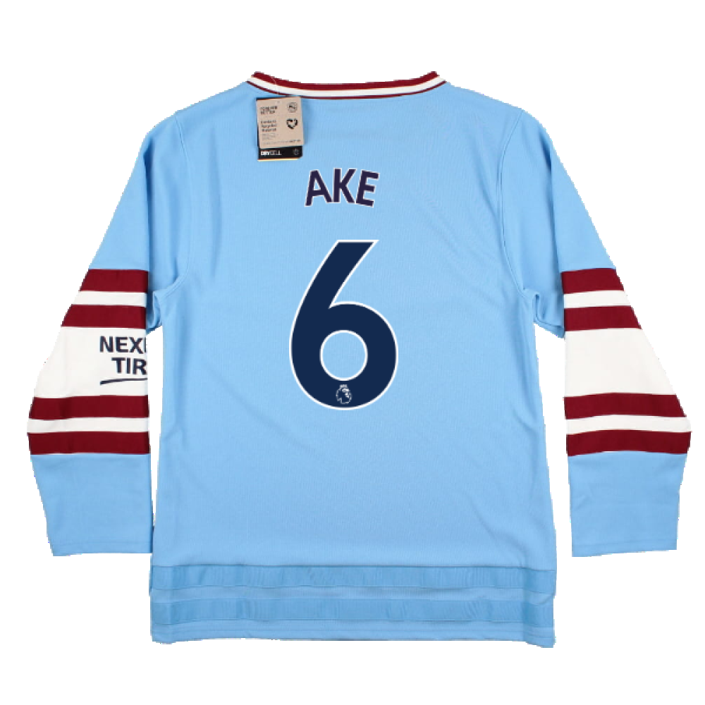 2022-2023 Man City Oversize Winter Jersey (Ake 6)