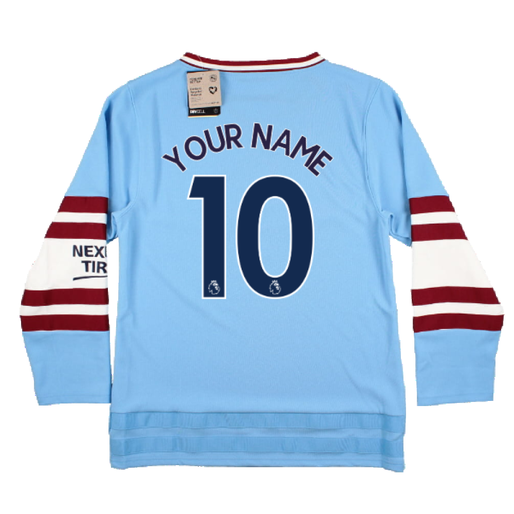 2022-2023 Man City Oversize Winter Jersey (Your Name)