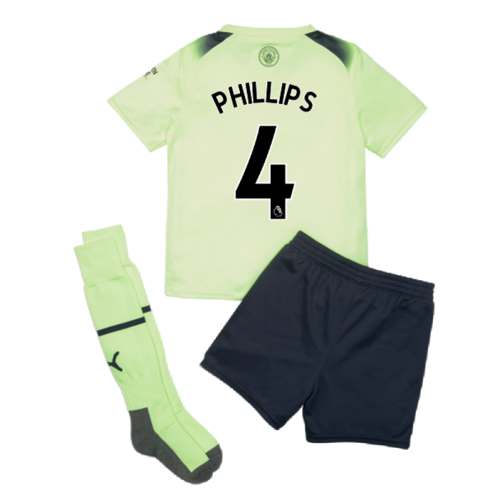 2022-2023 Man City Third Mini Kit (PHILLIPS 4)