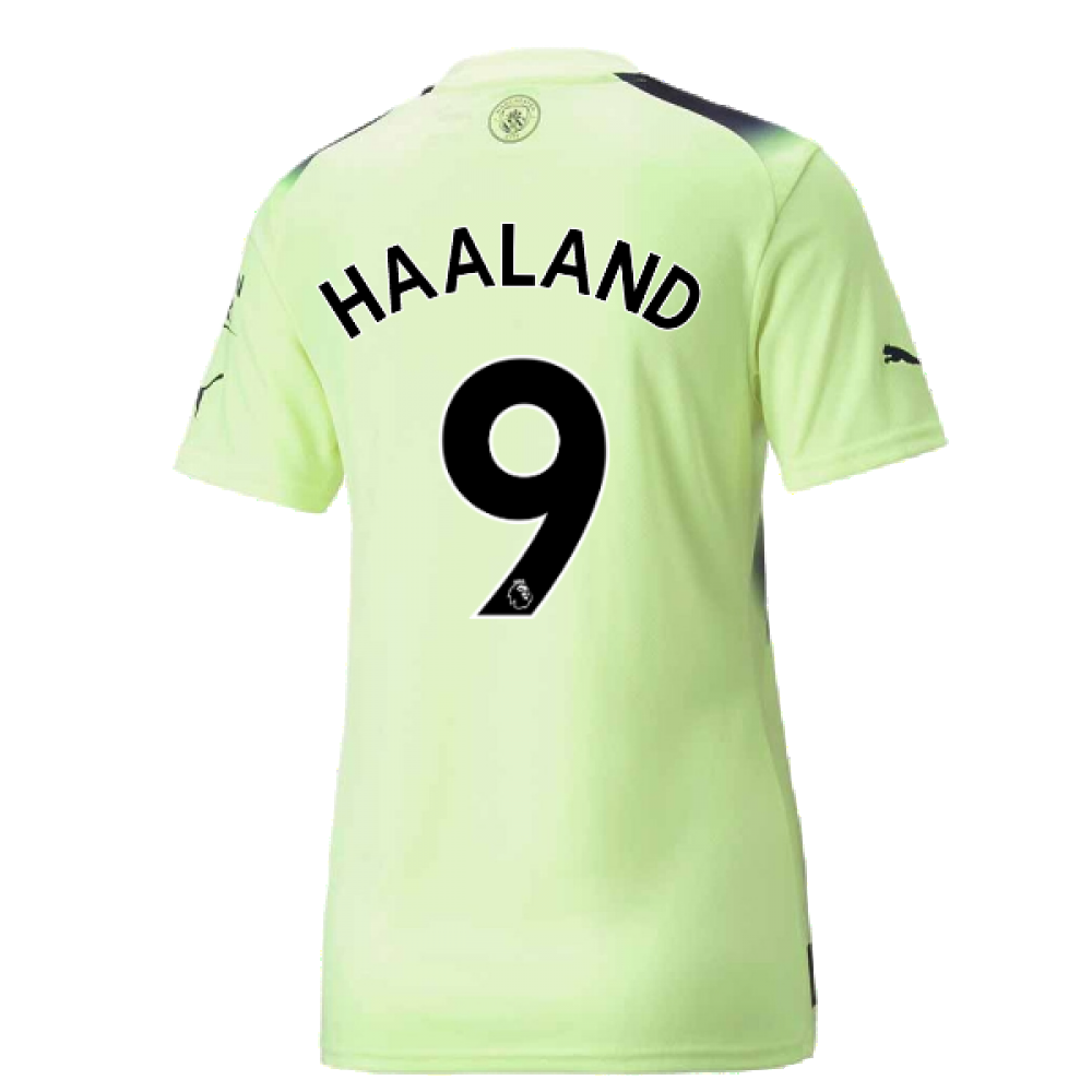 2022-2023 Man City Third Shirt (Ladies) (HAALAND 9)