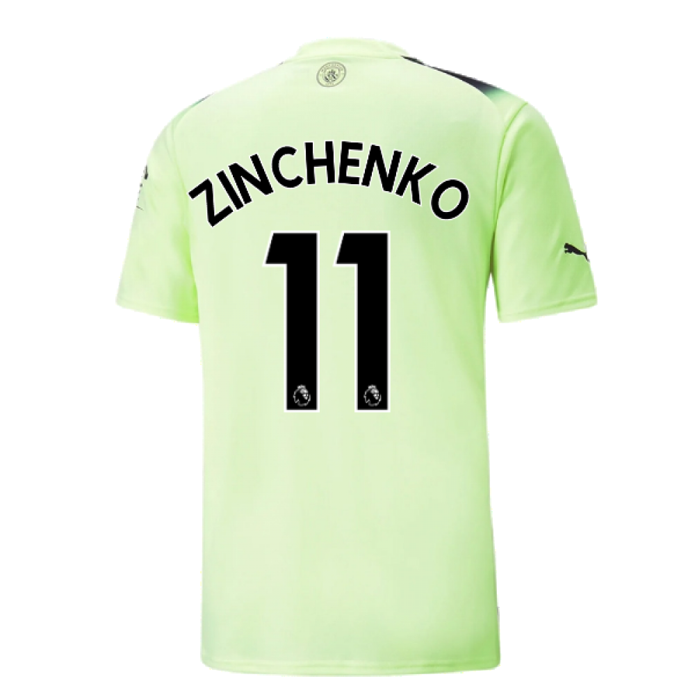 2022-2023 Man City Third Shirt (ZINCHENKO 11)