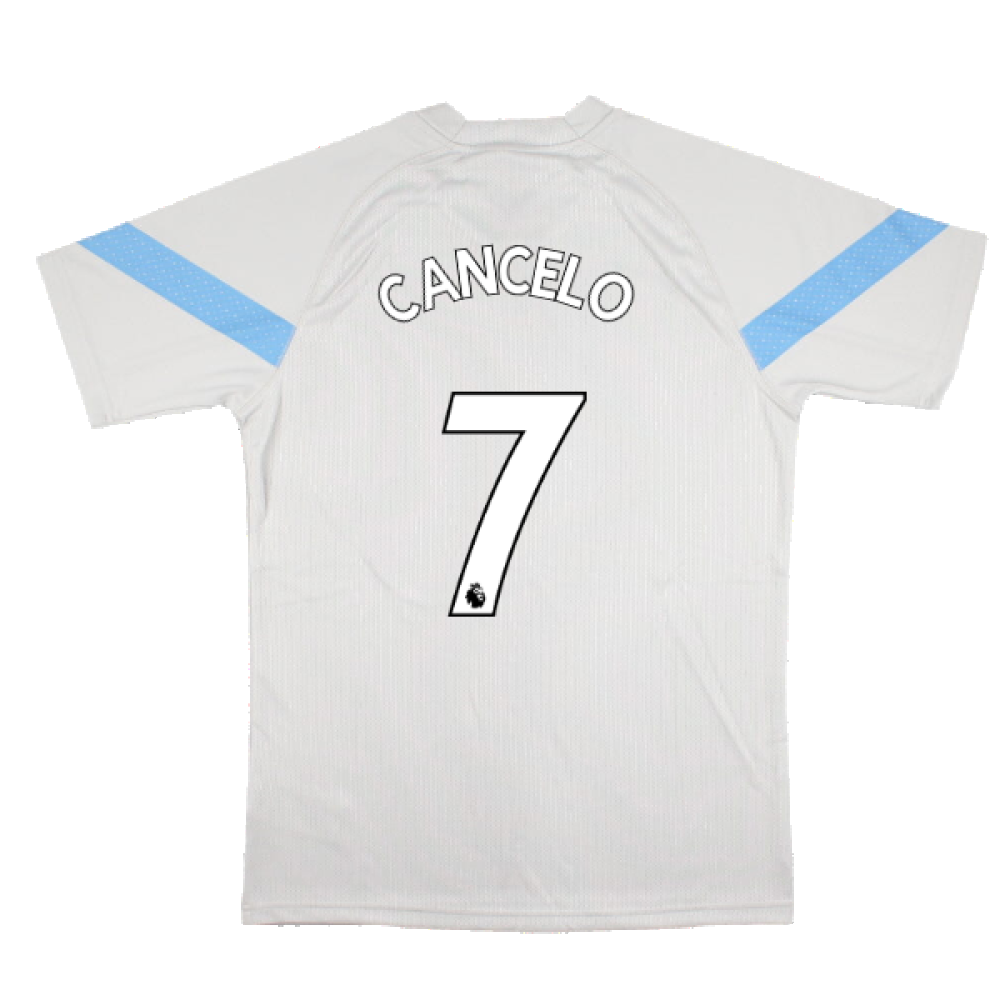 2022-2023 Man City Training Jersey (Grey Violet) (Cancelo 7)