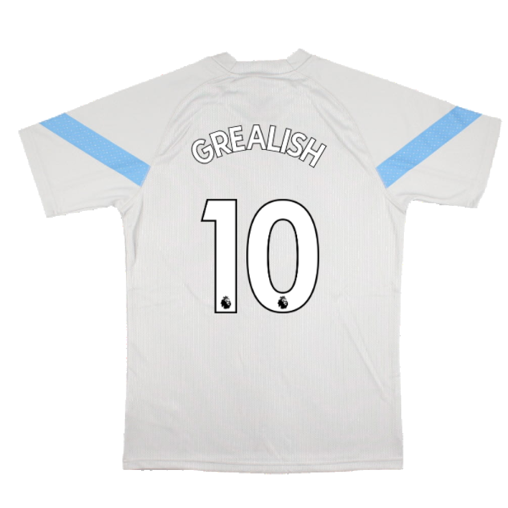 2022-2023 Man City Training Jersey (Grey Violet) (Grealish 10)