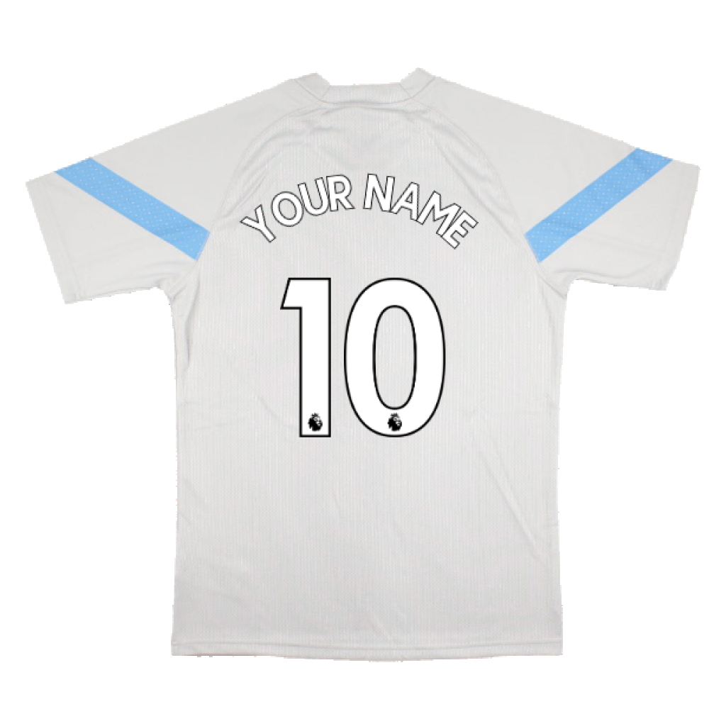 2022-2023 Man City Training Jersey (Grey Violet) (Your Name)