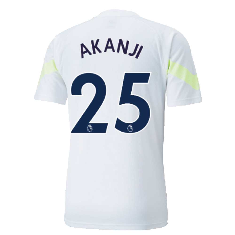 2022-2023 Man City Training Jersey (White) (AKANJI 25)