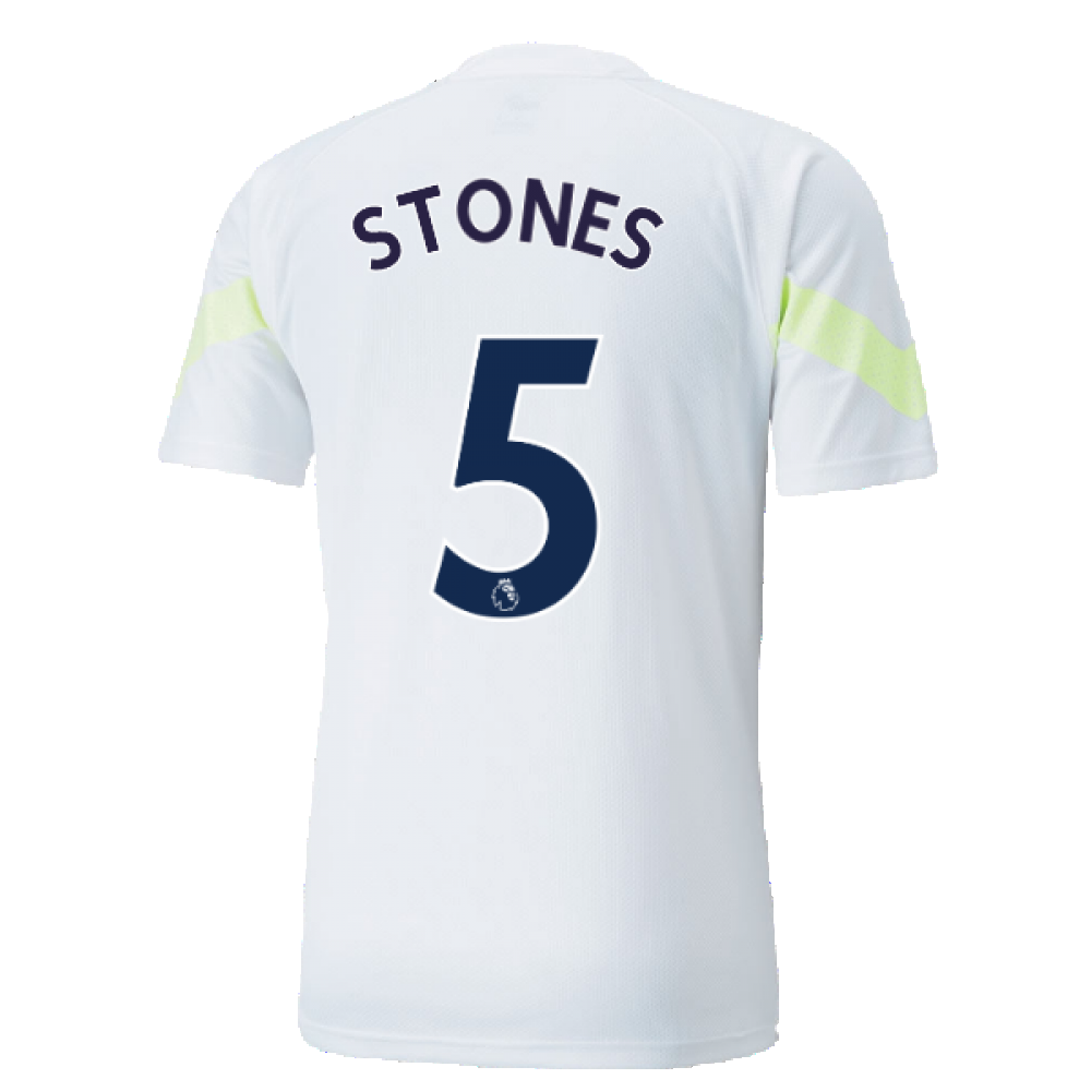 2022-2023 Man City Training Jersey (White) (STONES 5)