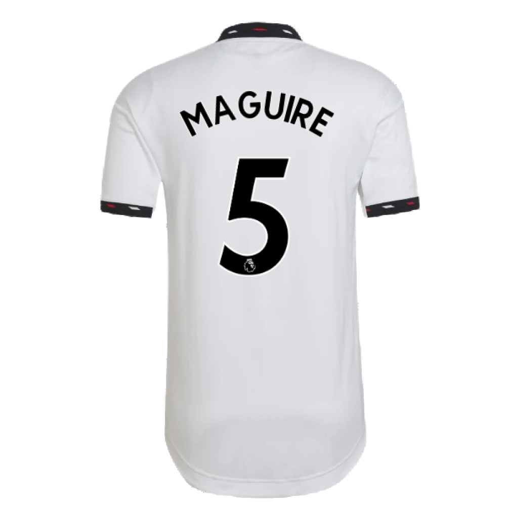 2022-2023 Man Utd Authentic Away Shirt (MAGUIRE 5)