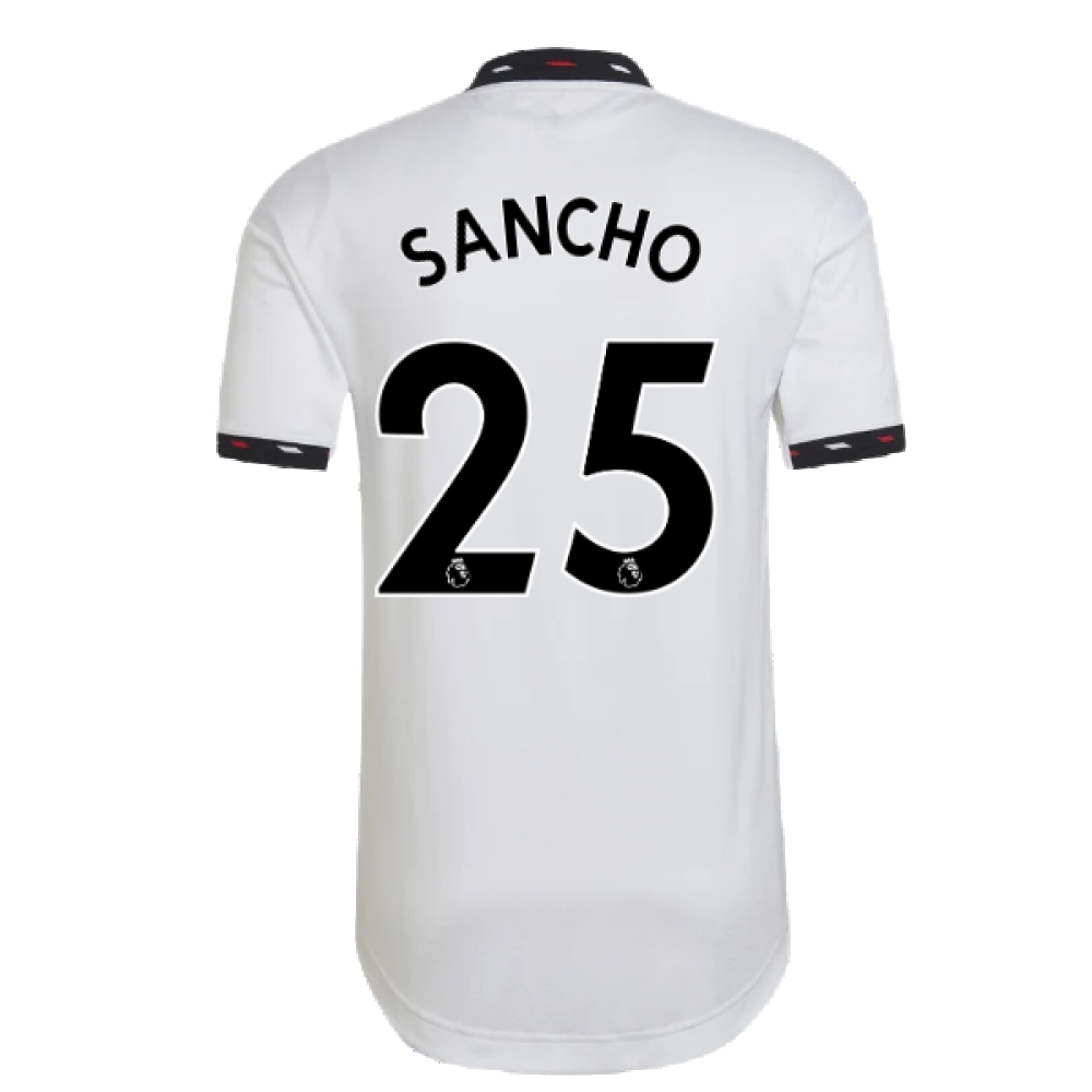 2022-2023 Man Utd Authentic Away Shirt (SANCHO 25)