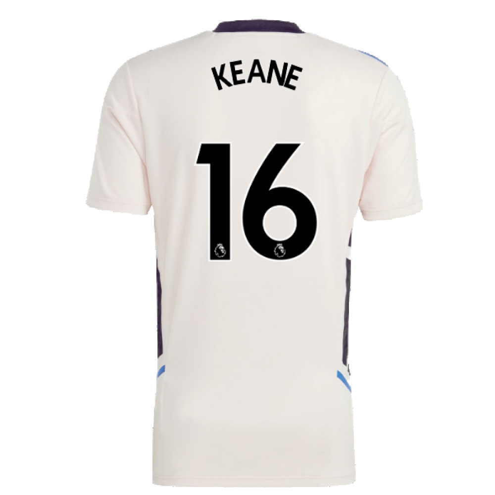 2022-2023 Man Utd Condivo Pro Jersey (Pink) (KEANE 16)