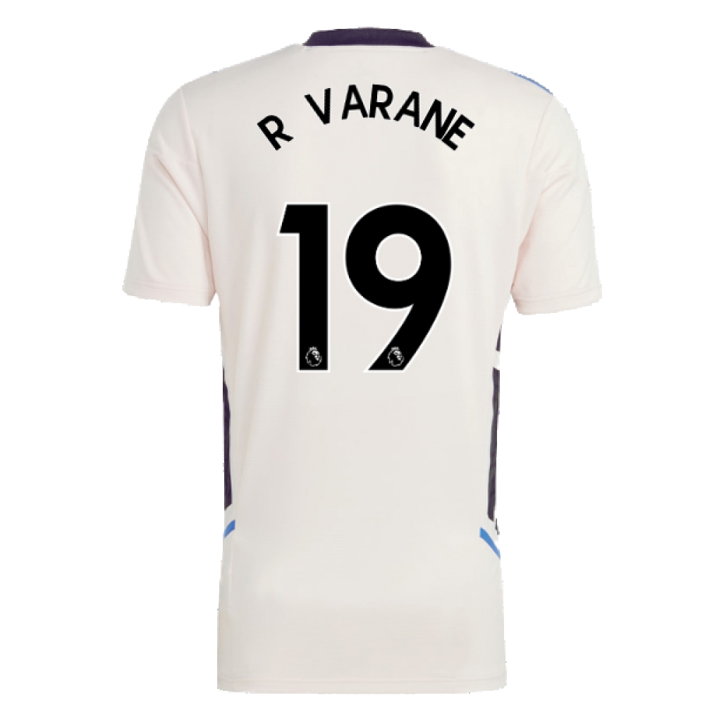 2022-2023 Man Utd Condivo Pro Jersey (Pink) (R VARANE 19)