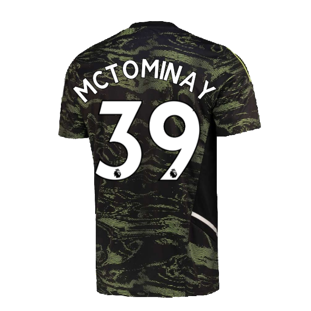 2022-2023 Man Utd EU Training Jersey (Solar Slime) (McTOMINAY 39)