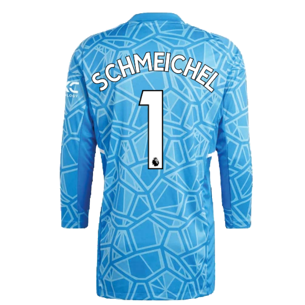 2022-2023 Man Utd Home Goalkeeper Shirt (Blue) (SCHMEICHEL 1)