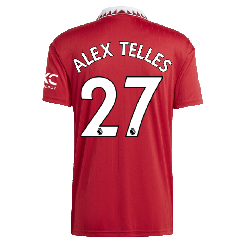 2022-2023 Man Utd Home Shirt (ALEX TELLES 27)