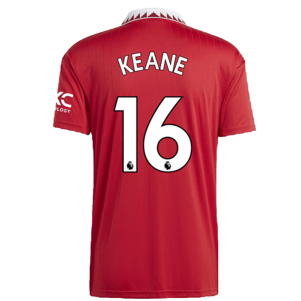 2022-2023 Man Utd Home Shirt (KEANE 16)