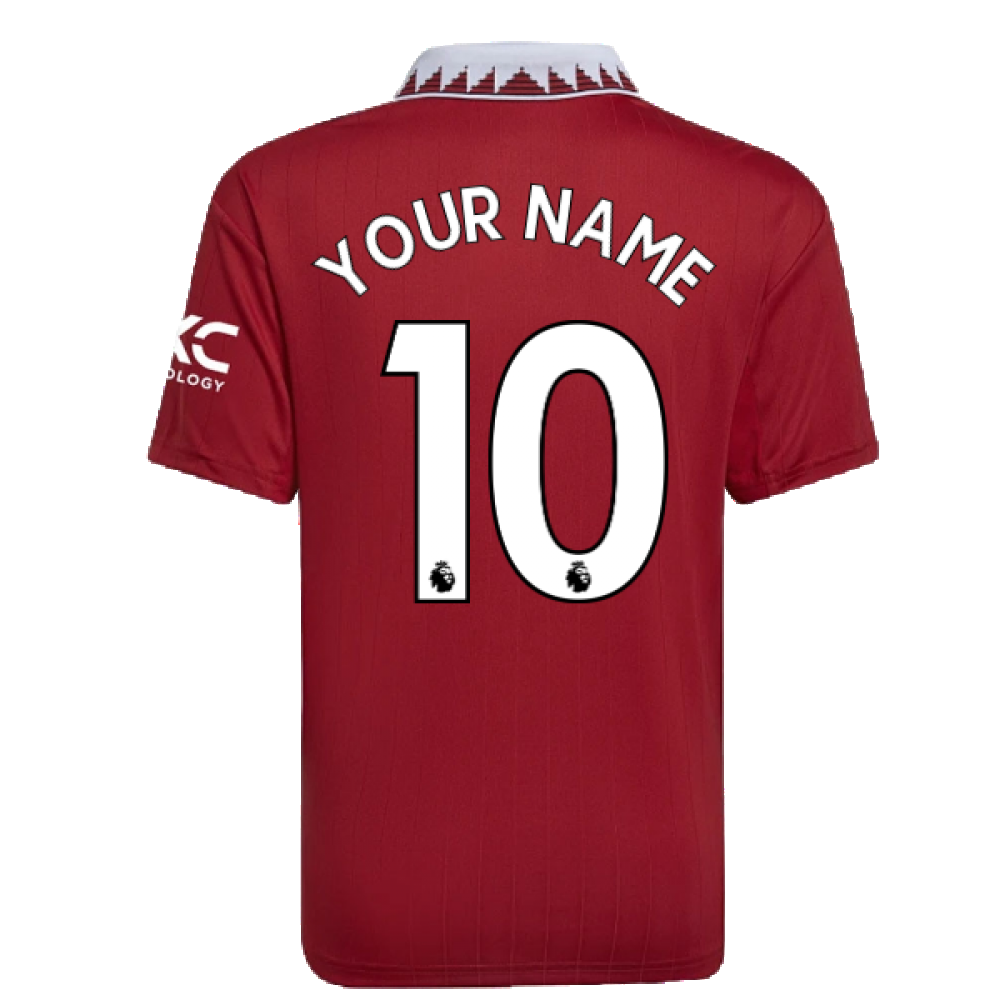 2022-2023 Man Utd Home Shirt (Kids) (Your Name)