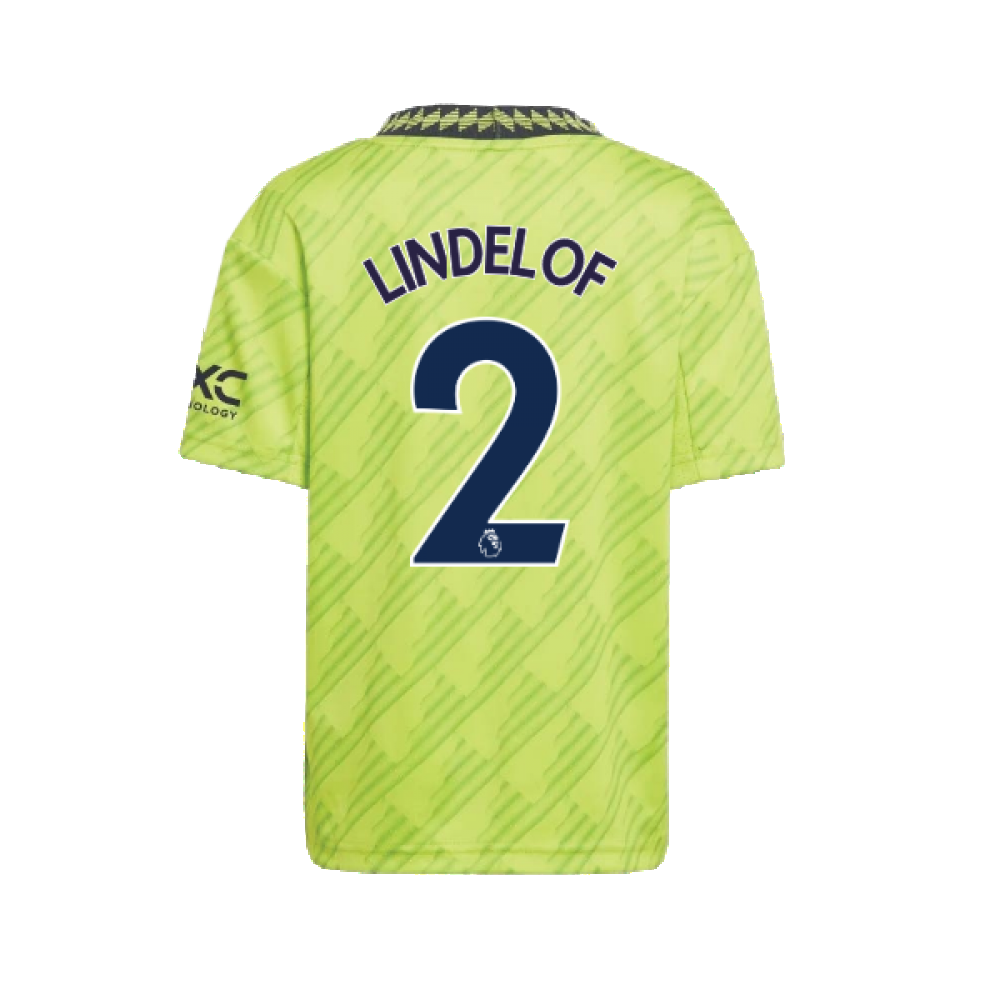 2022-2023 Man Utd Third Mini Kit (LINDELOF 2)