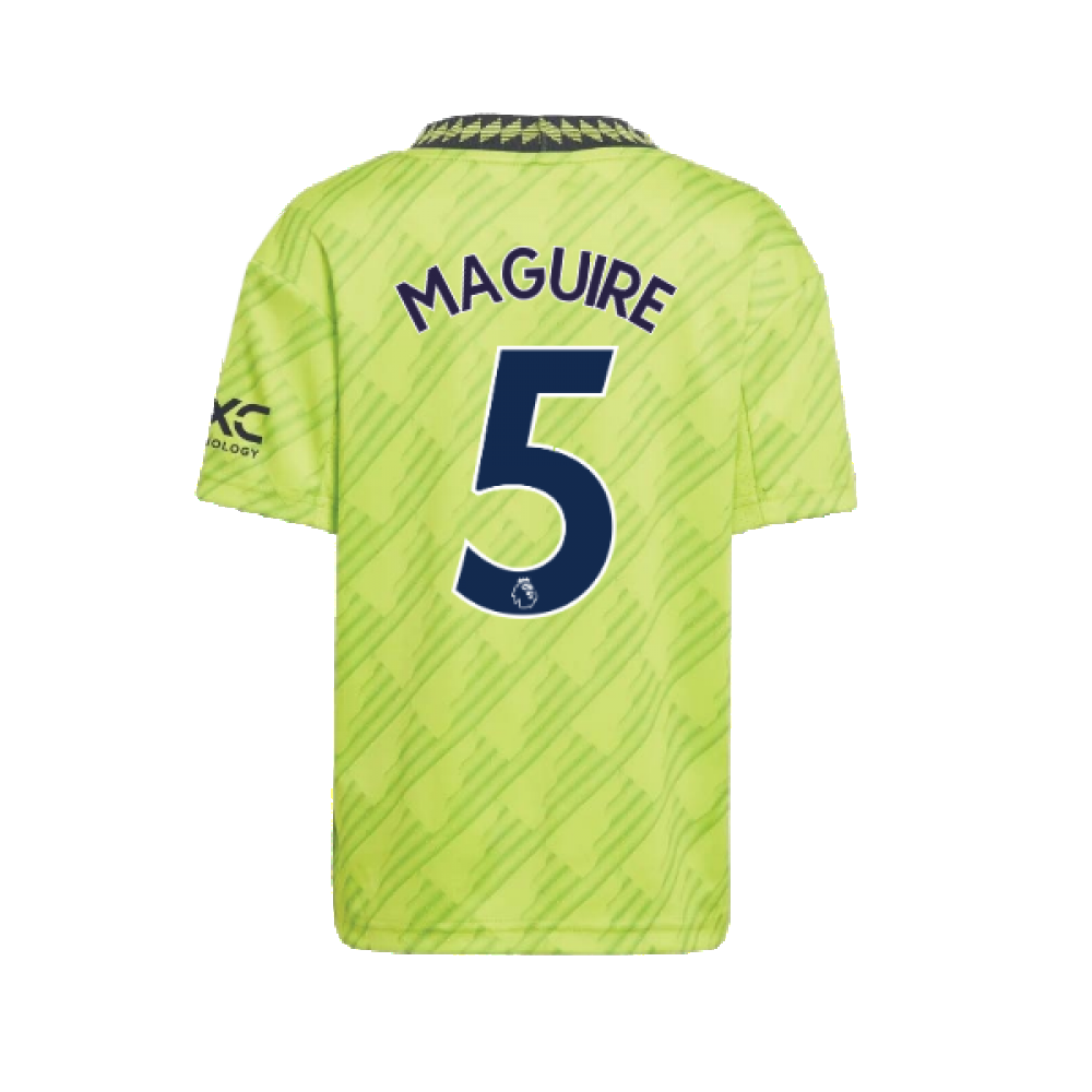 2022-2023 Man Utd Third Mini Kit (MAGUIRE 5)