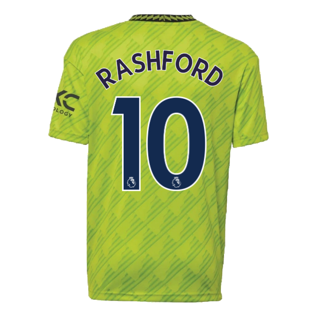 2022-2023 Man Utd Third Shirt (Kids) (RASHFORD 10)