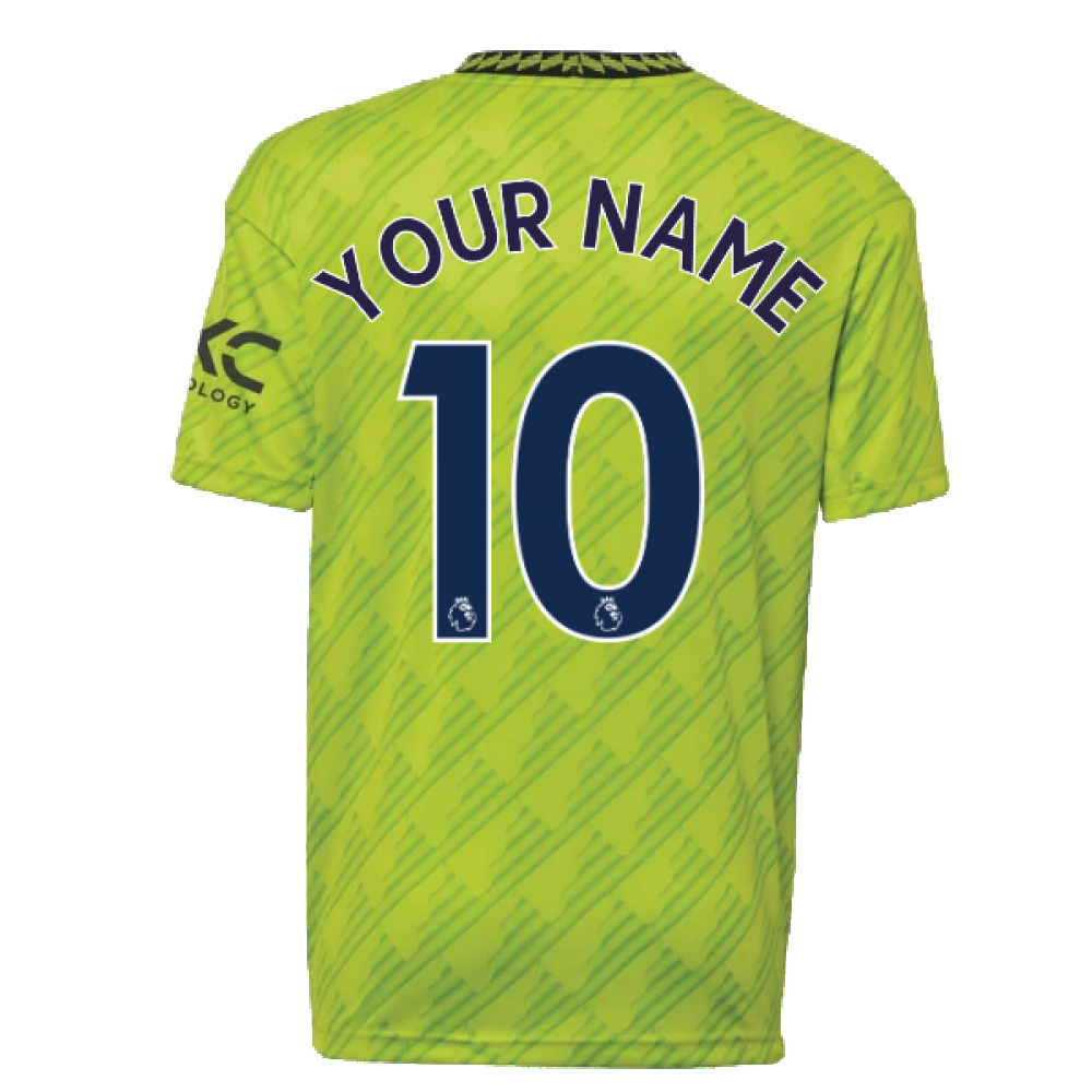 2022-2023 Man Utd Third Shirt (Kids) (Your Name)