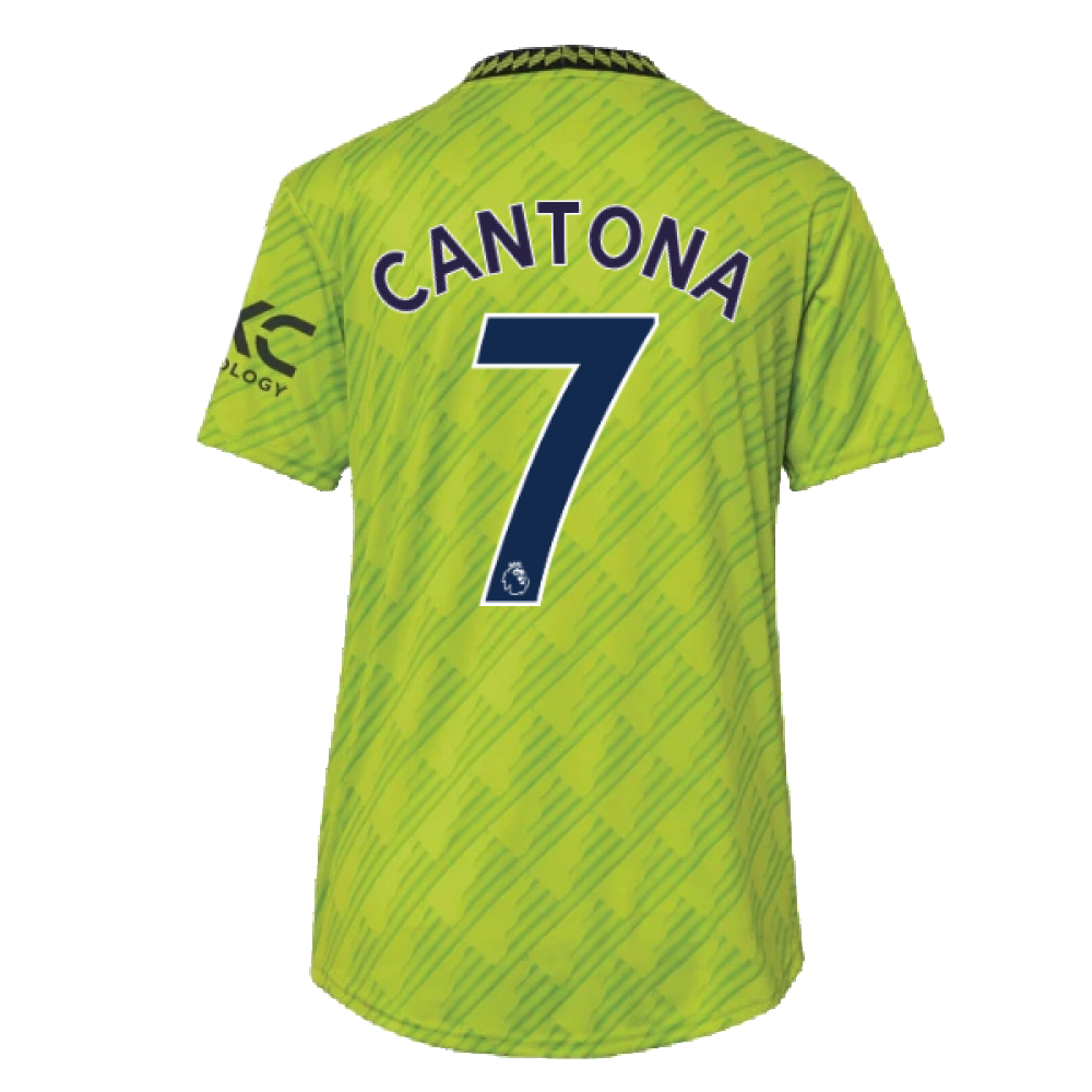 2022-2023 Man Utd Third Shirt (Ladies) (CANTONA 7)