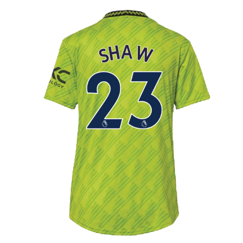 2022-2023 Man Utd Third Shirt (Ladies) (SHAW 23)