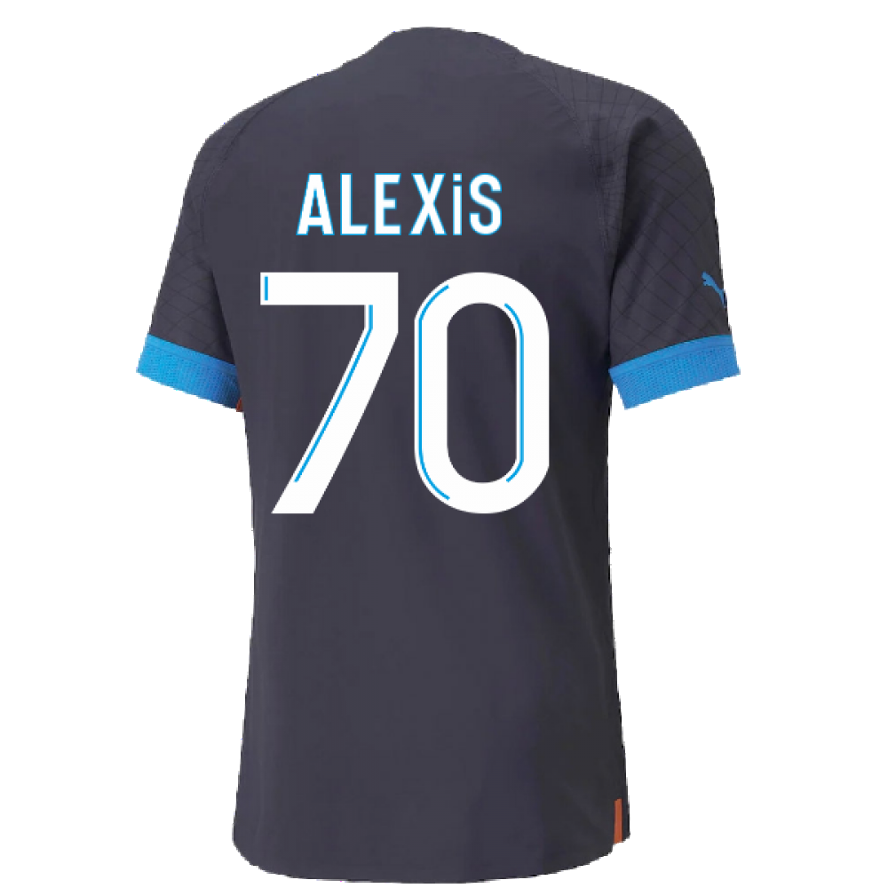 2022-2023 Marseille Authentic Away Shirt (ALEXIS 70)