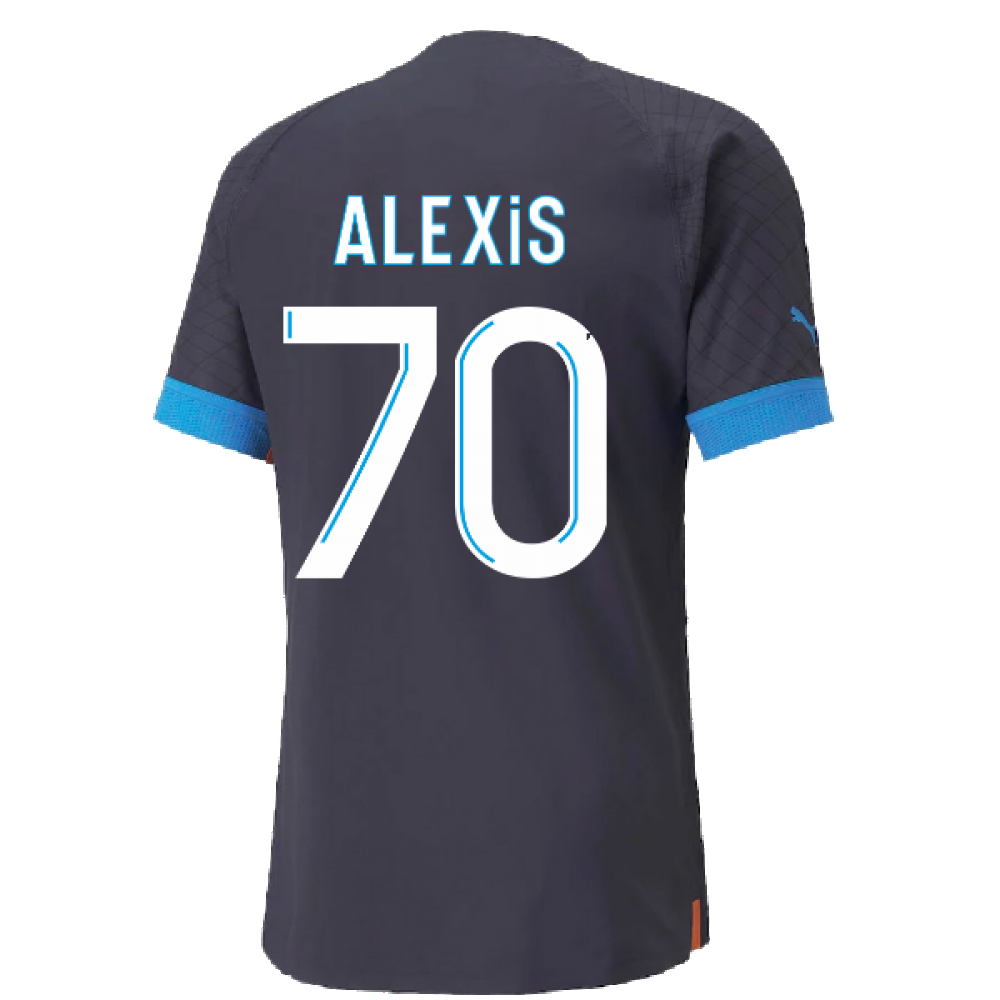 2022-2023 Marseille Authentic Away Shirt (ALEXIS 70)