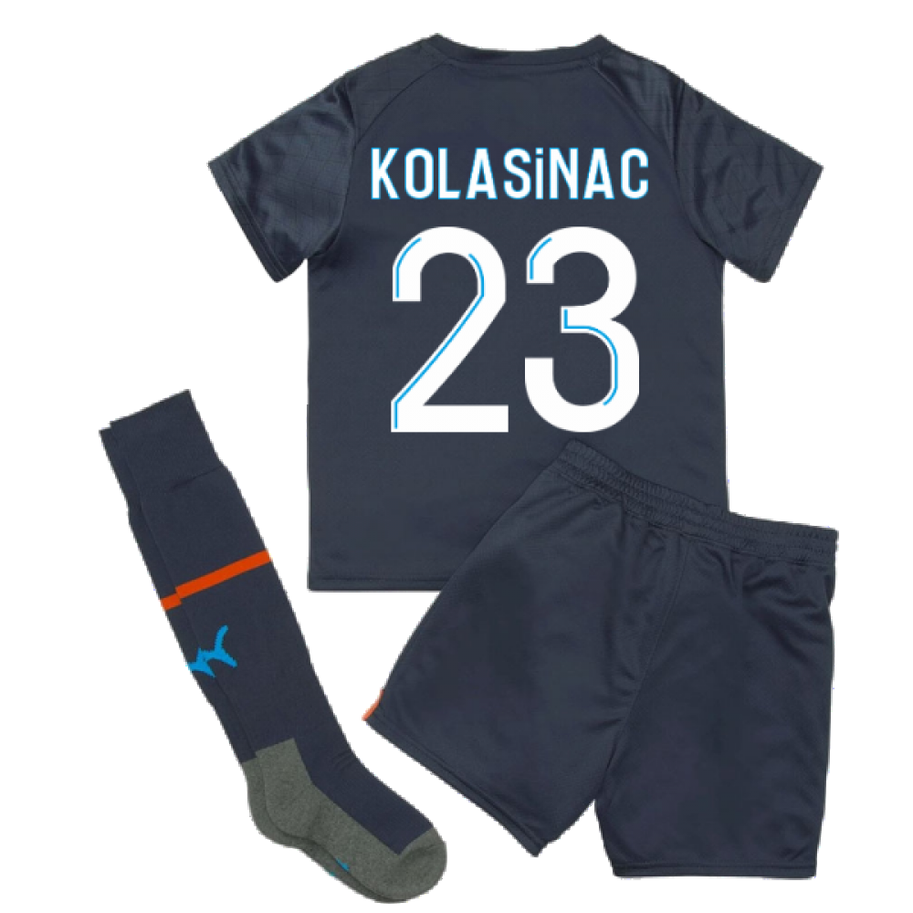 2022-2023 Marseille Away Mini Kit (KOLASINAC 23)