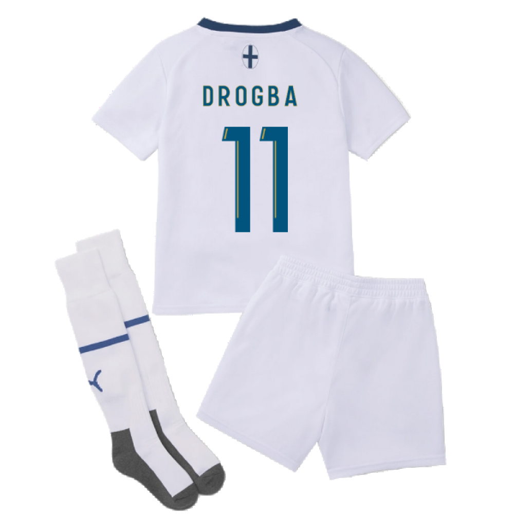 2022-2023 Marseille Home Mini Kit (DROGBA 11)