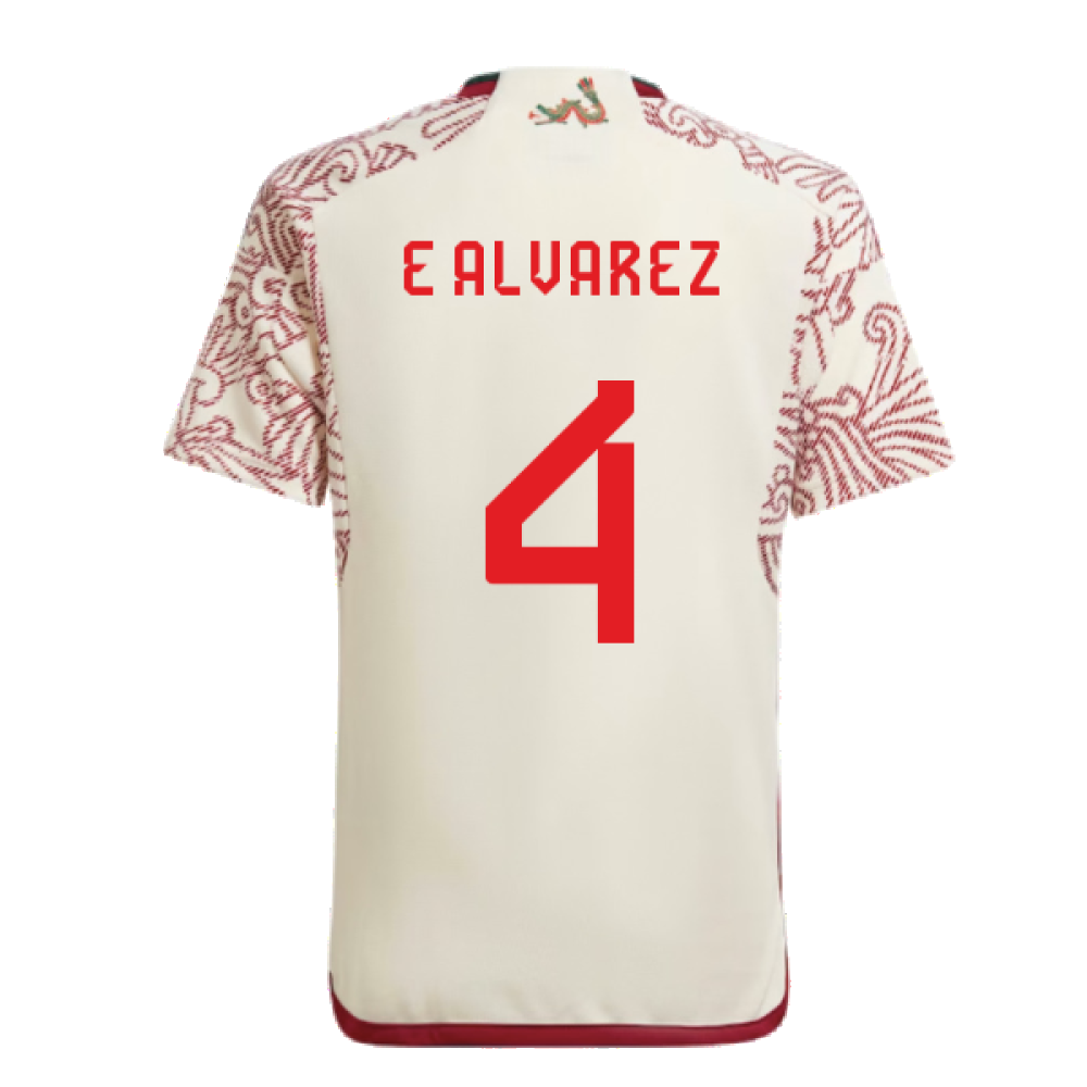 2022-2023 Mexico Away Shirt (E ALVAREZ 4)