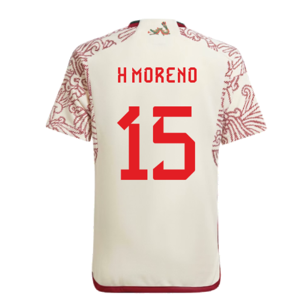 2022-2023 Mexico Away Shirt (H MORENO 15)