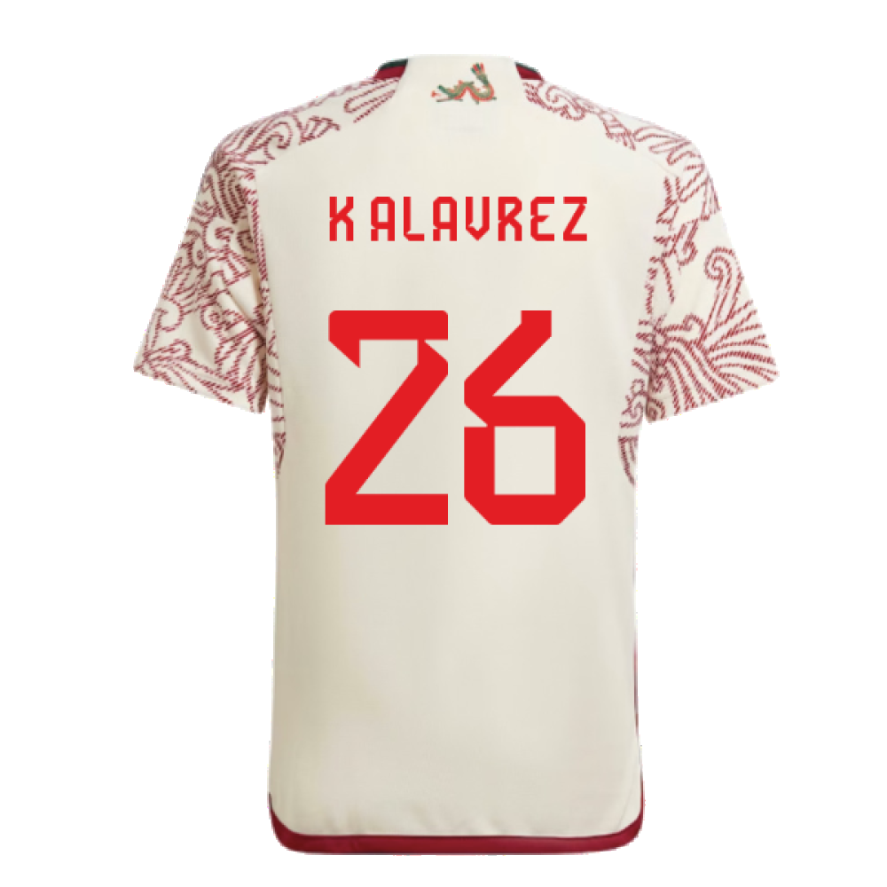 2022-2023 Mexico Away Shirt (K ALAVREZ 26)