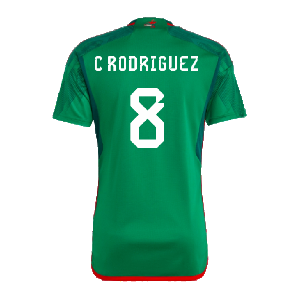 2022-2023 Mexico Home Shirt (C RODRIGUEZ 8)