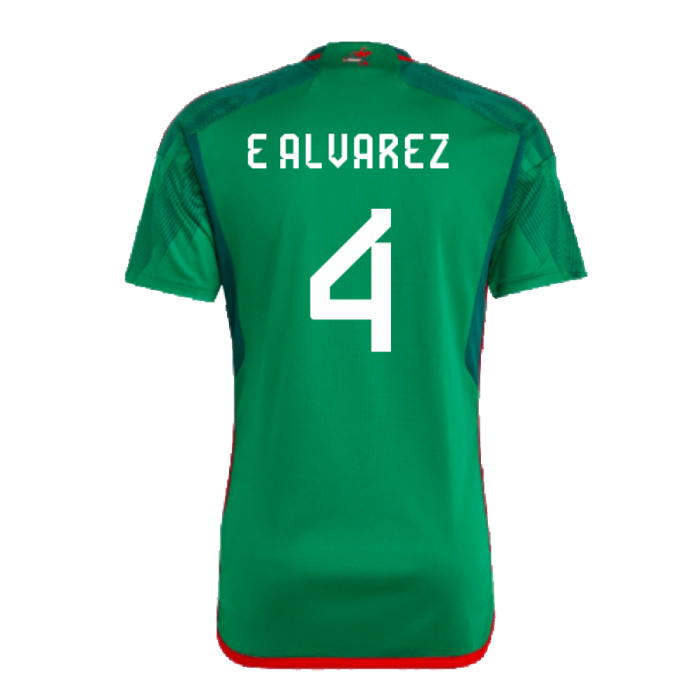 2022-2023 Mexico Home Shirt (E ALVAREZ 4)