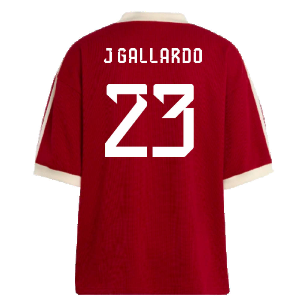 2022-2023 Mexico Icon 34 Jersey (J GALLARDO 23)