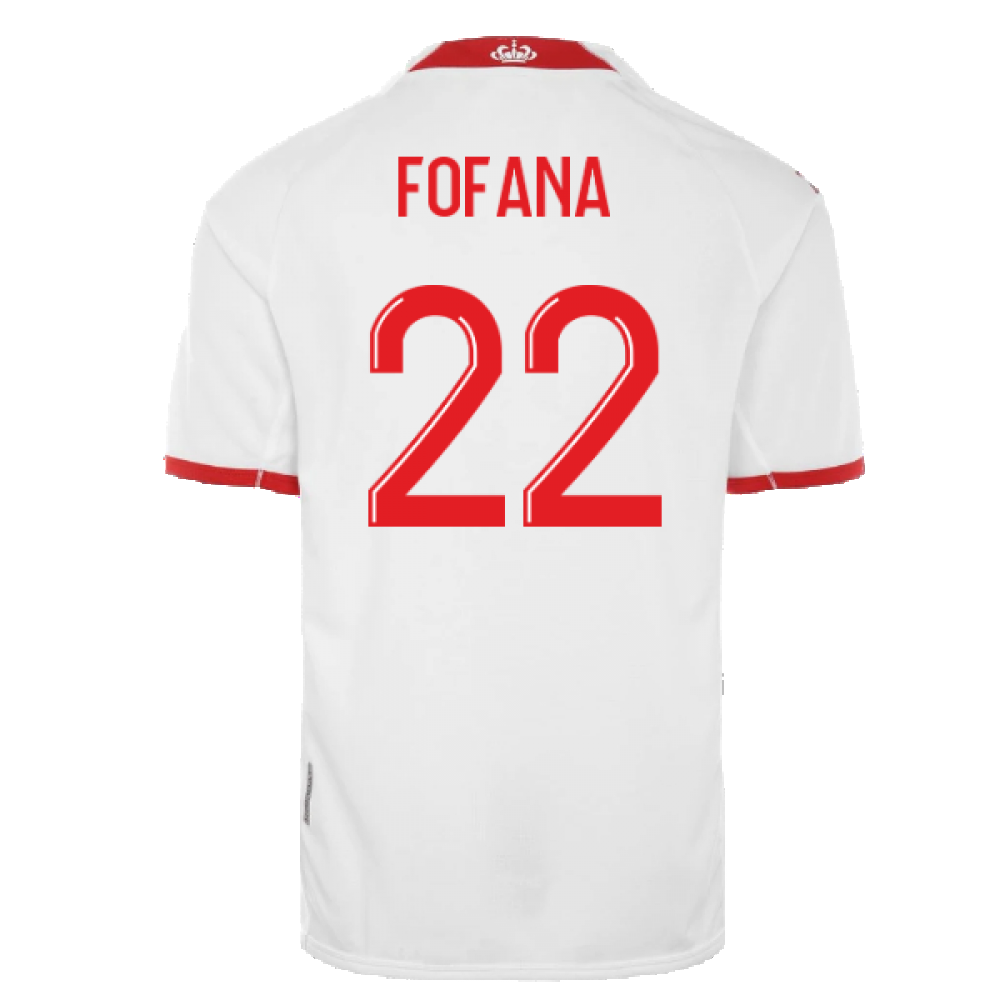 2022-2023 Monaco Home Shirt (Kids) (FOFANA 22)