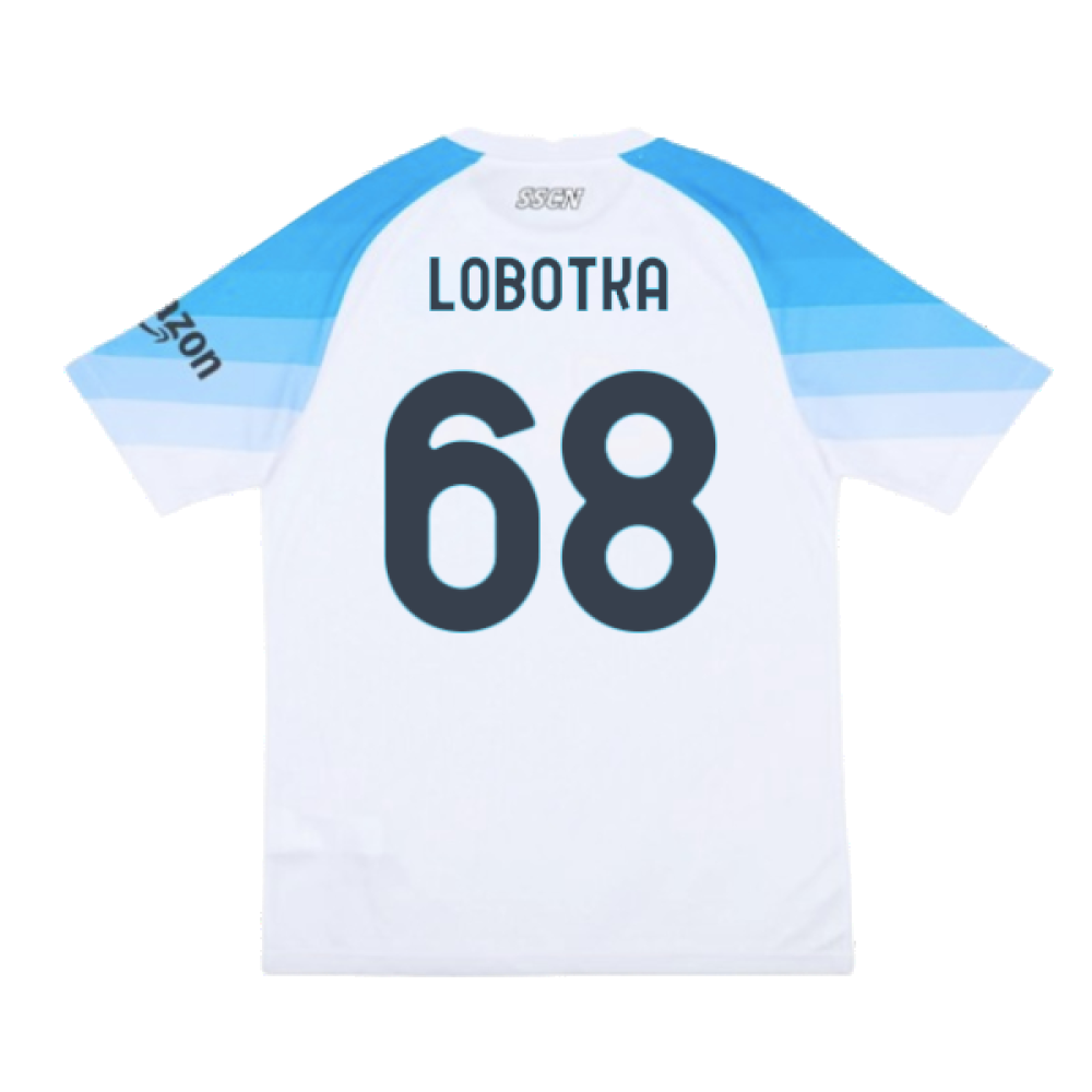 2022-2023 Napoli Authentic Away Shirt (Lobotka 68)