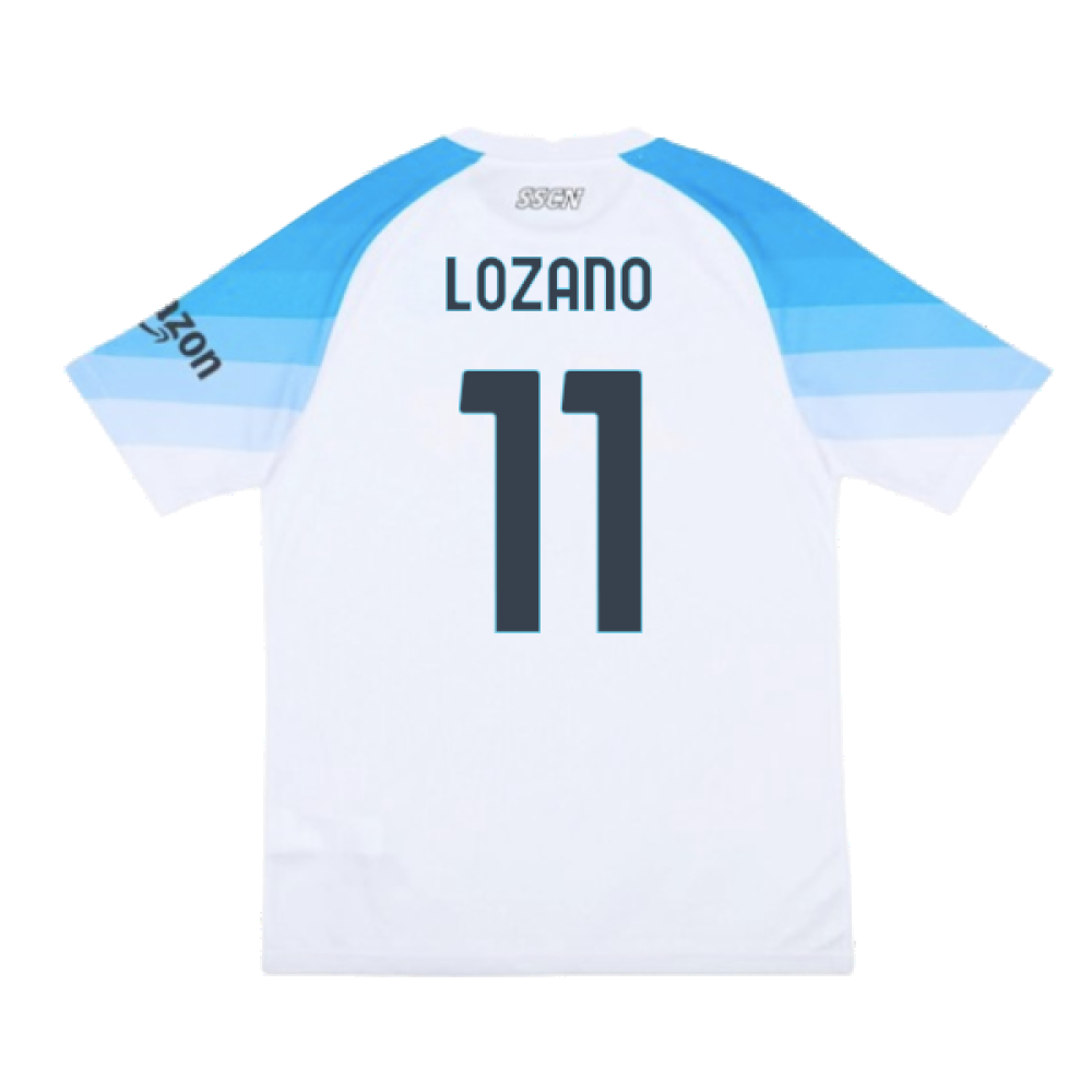 2022-2023 Napoli Authentic Away Shirt (Lozano 11)