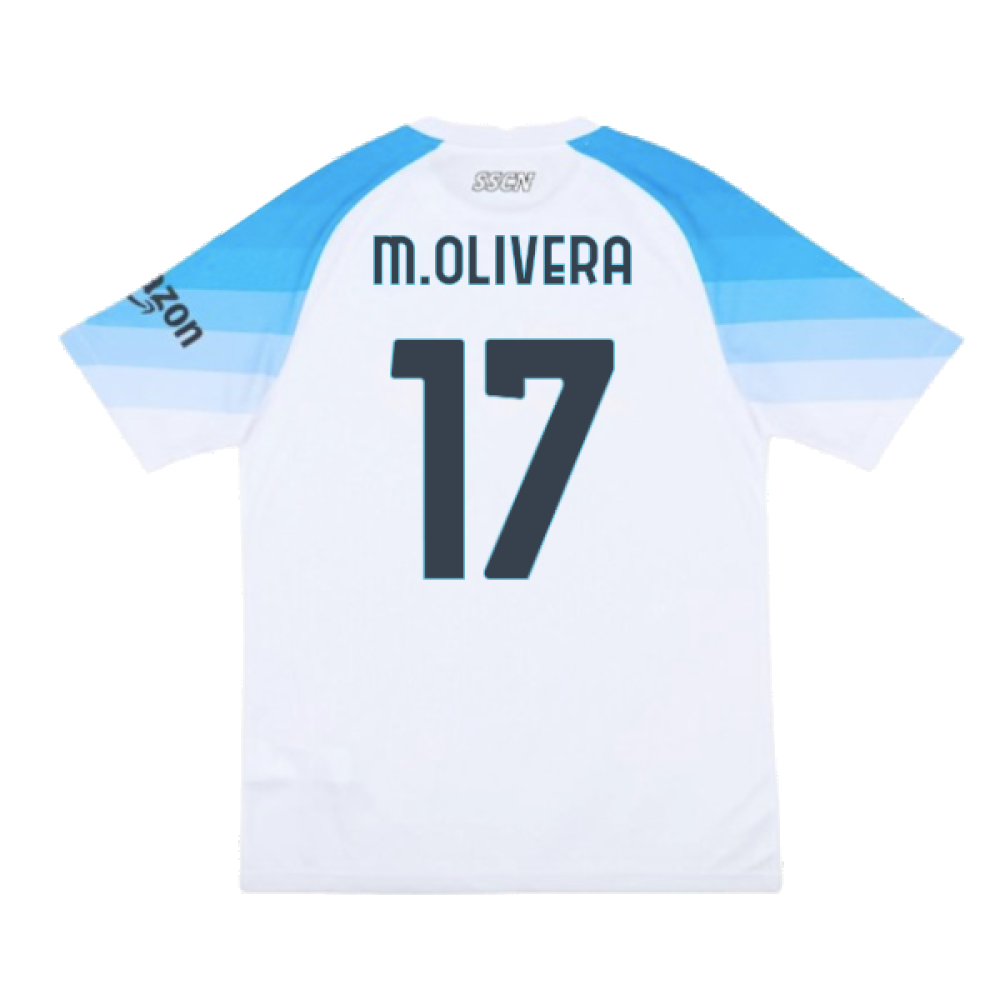 2022-2023 Napoli Authentic Away Shirt (M.Olivera 17)